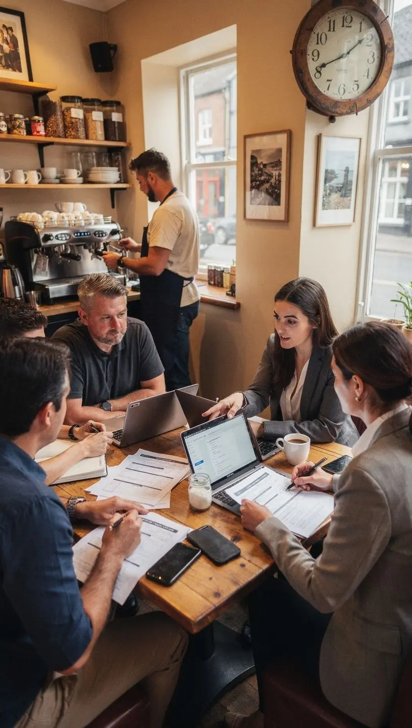 An informative infographic illustrating the steps to take after a car accident for insurance claims.